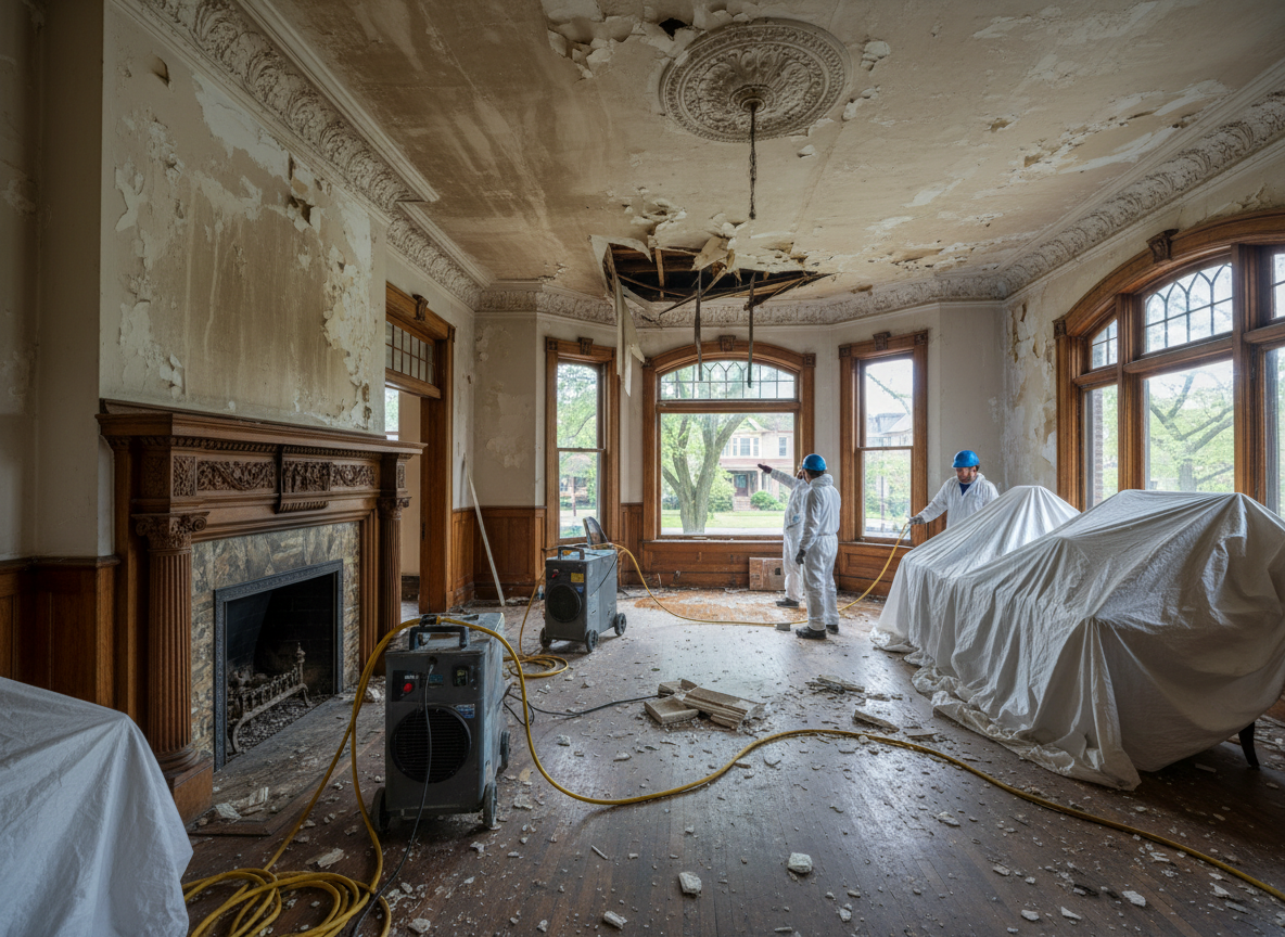 Milwaukee's Historic Homes: Water Damage Restoration Challenges