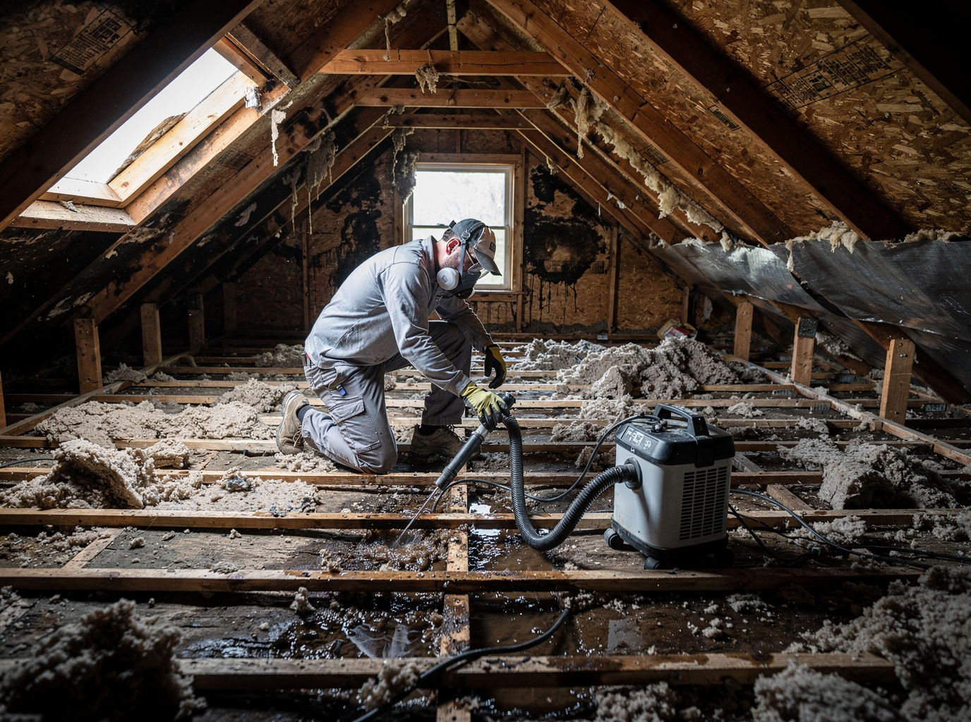Attic Water Damage Restoration Near Me in Wisconsin