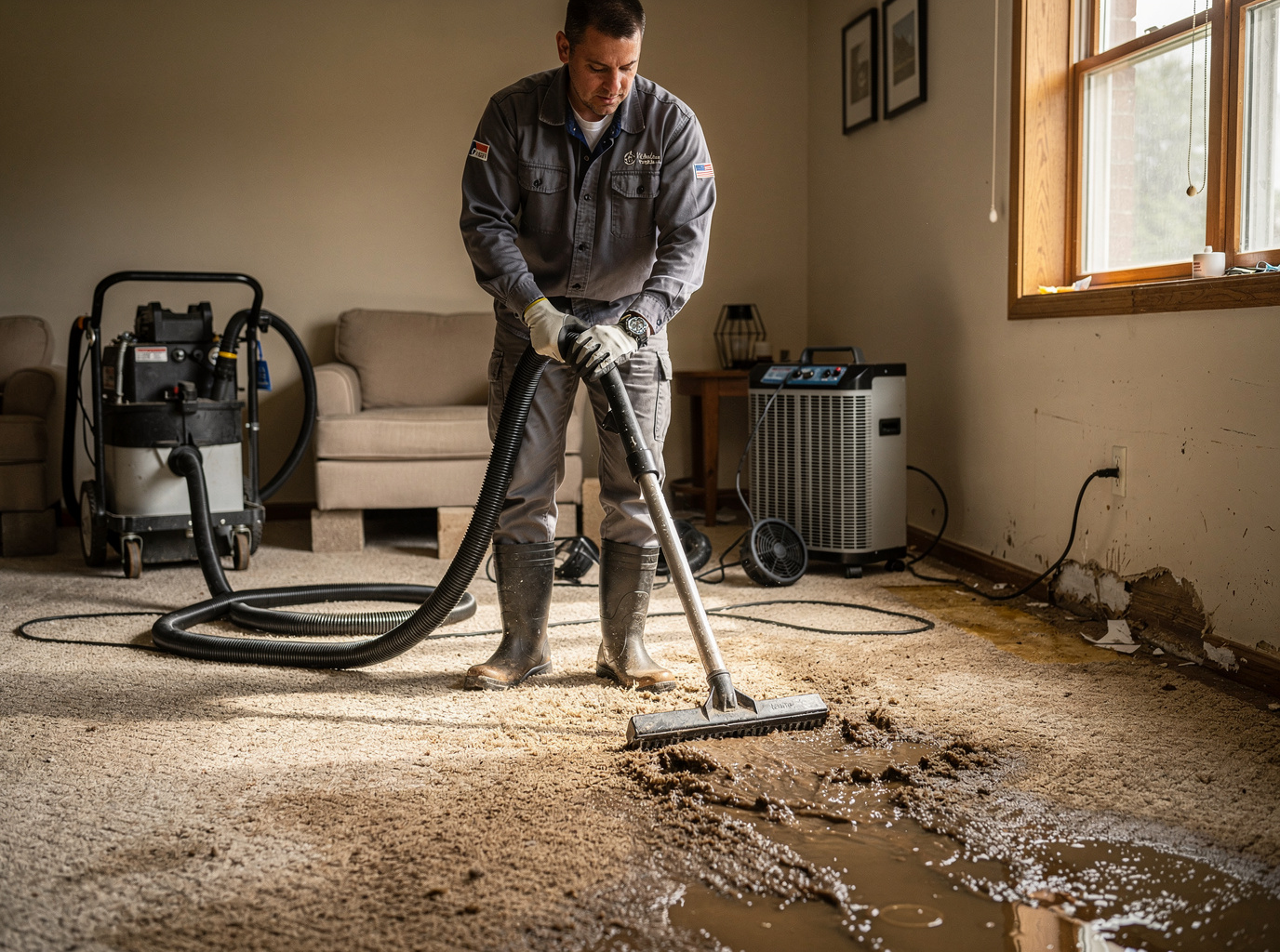 Water Damage Restoration in Verona